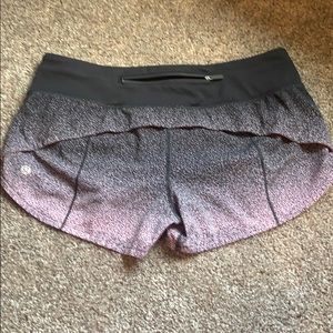 Lululemon Speed style shorts 2.5”